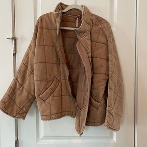 brown jacket